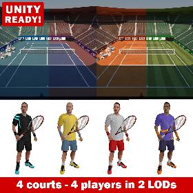 Tennis Game PACK V2